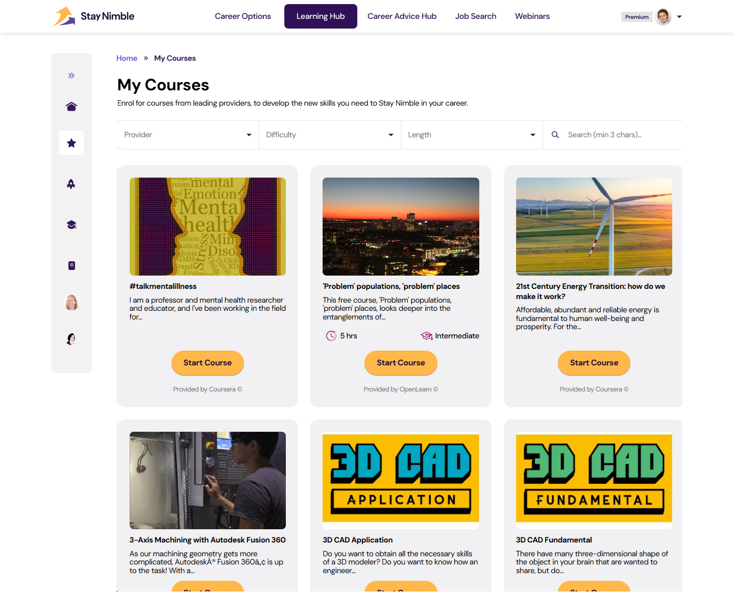 Learning hub